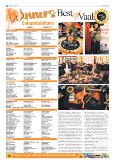 Winners – Best of Vaal 2026
