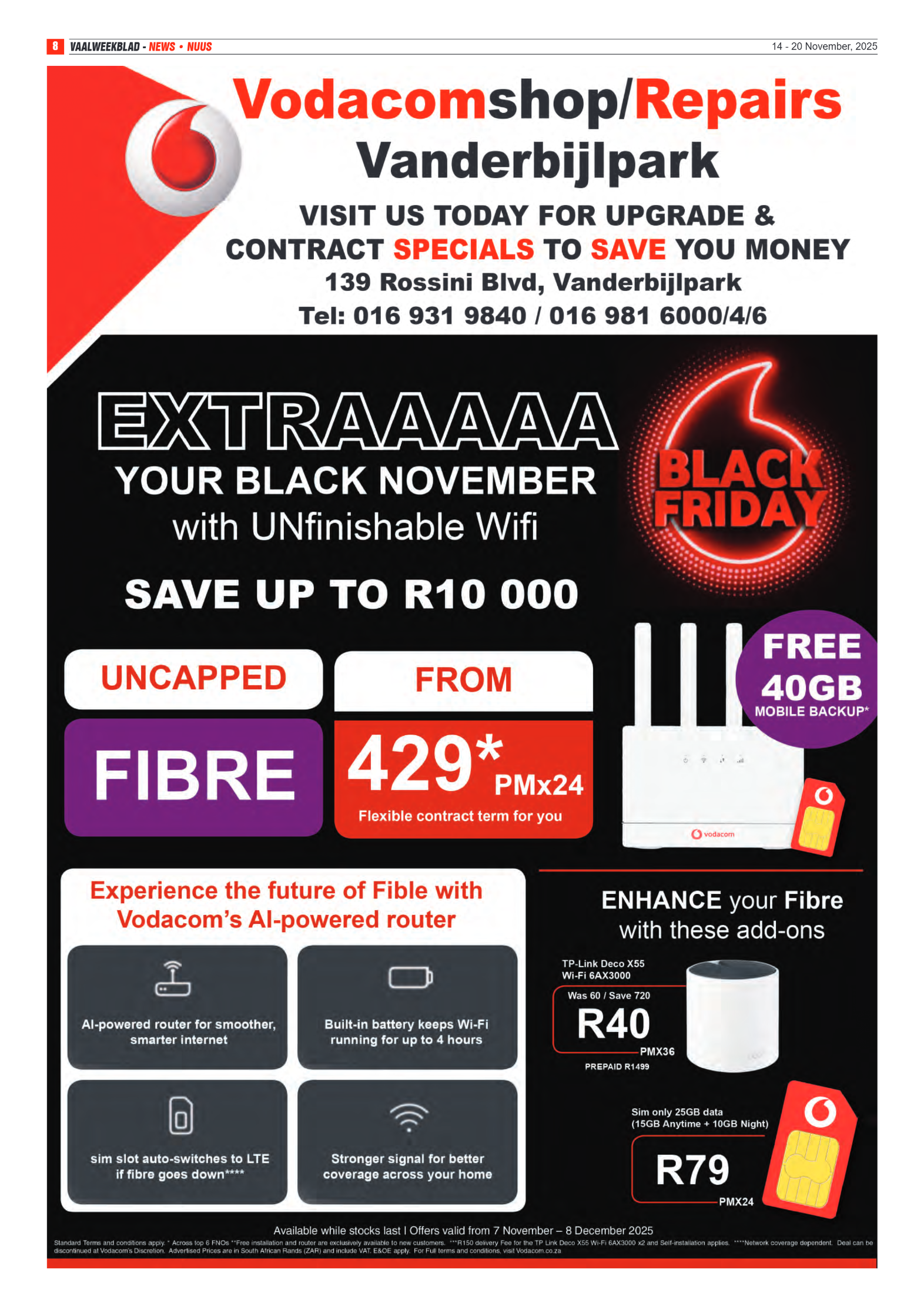 Vaalweekblad 14 – 20 November, 2025 page 8