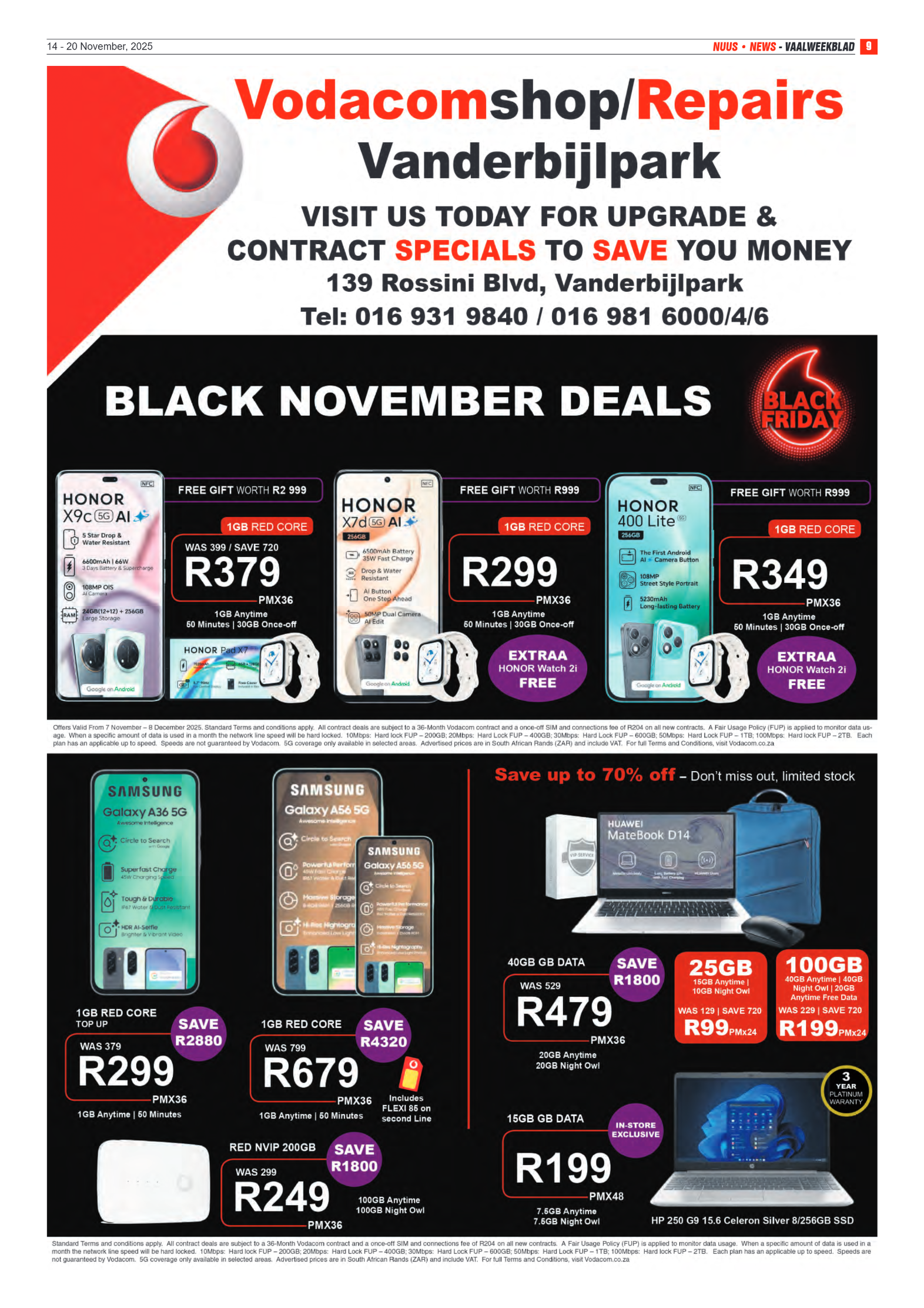 Vaalweekblad 14 – 20 November, 2025 page 9