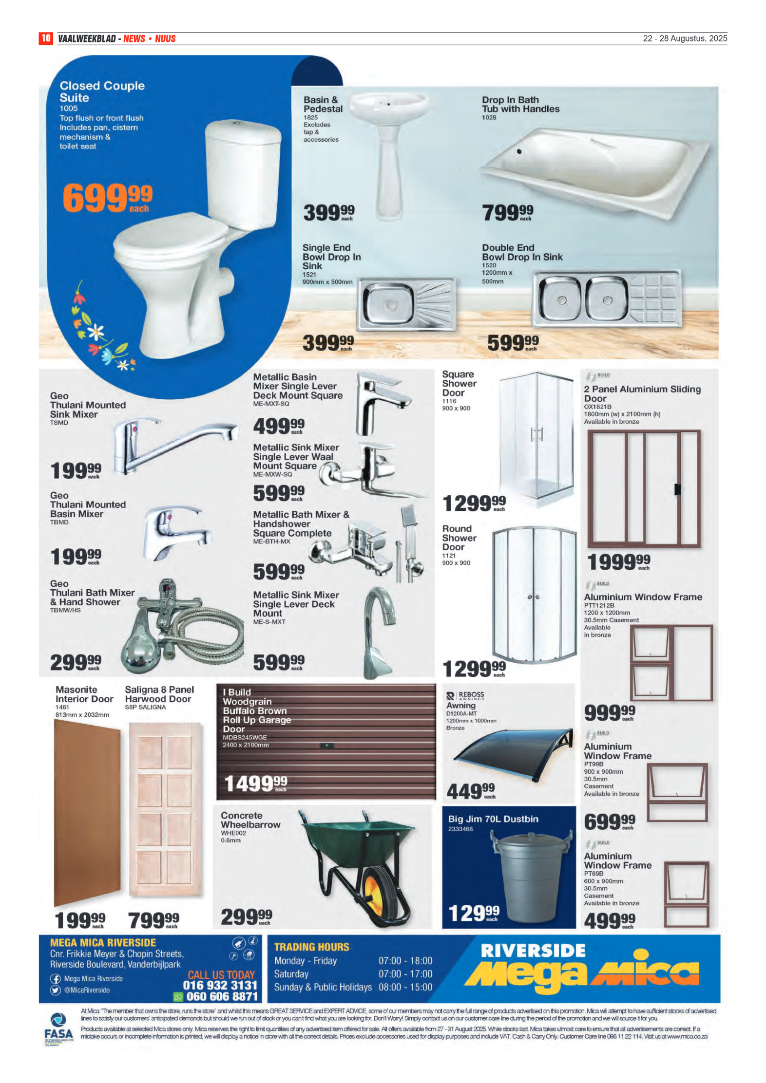 Vaalweekblad 22 – 28 Augustus, 2025 page 10