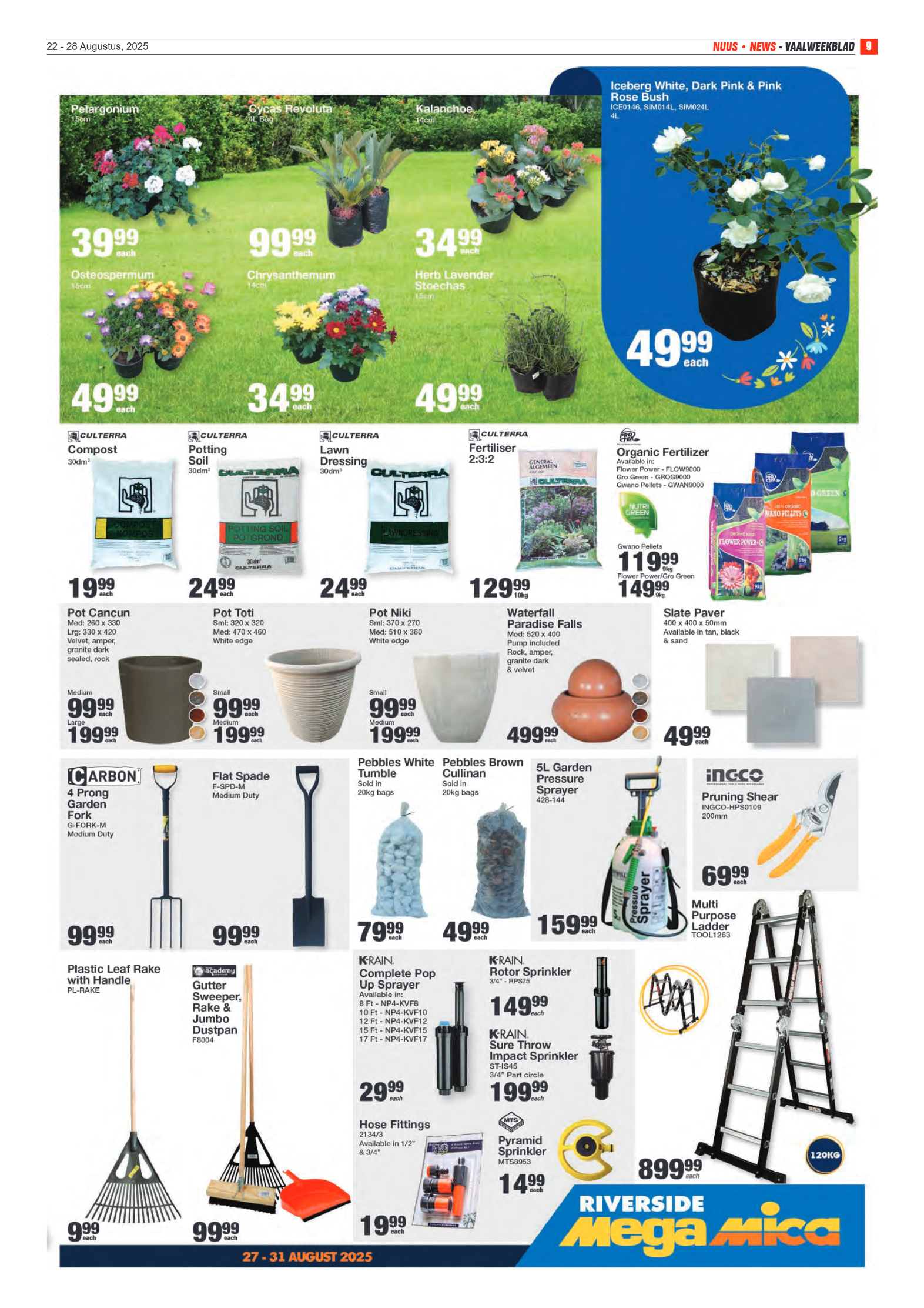 Vaalweekblad 22 – 28 Augustus, 2025 page 9