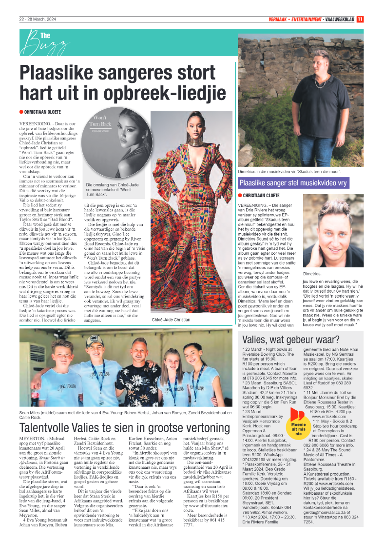 Vaalweekblad 22 – 28 March, 2024 page 11