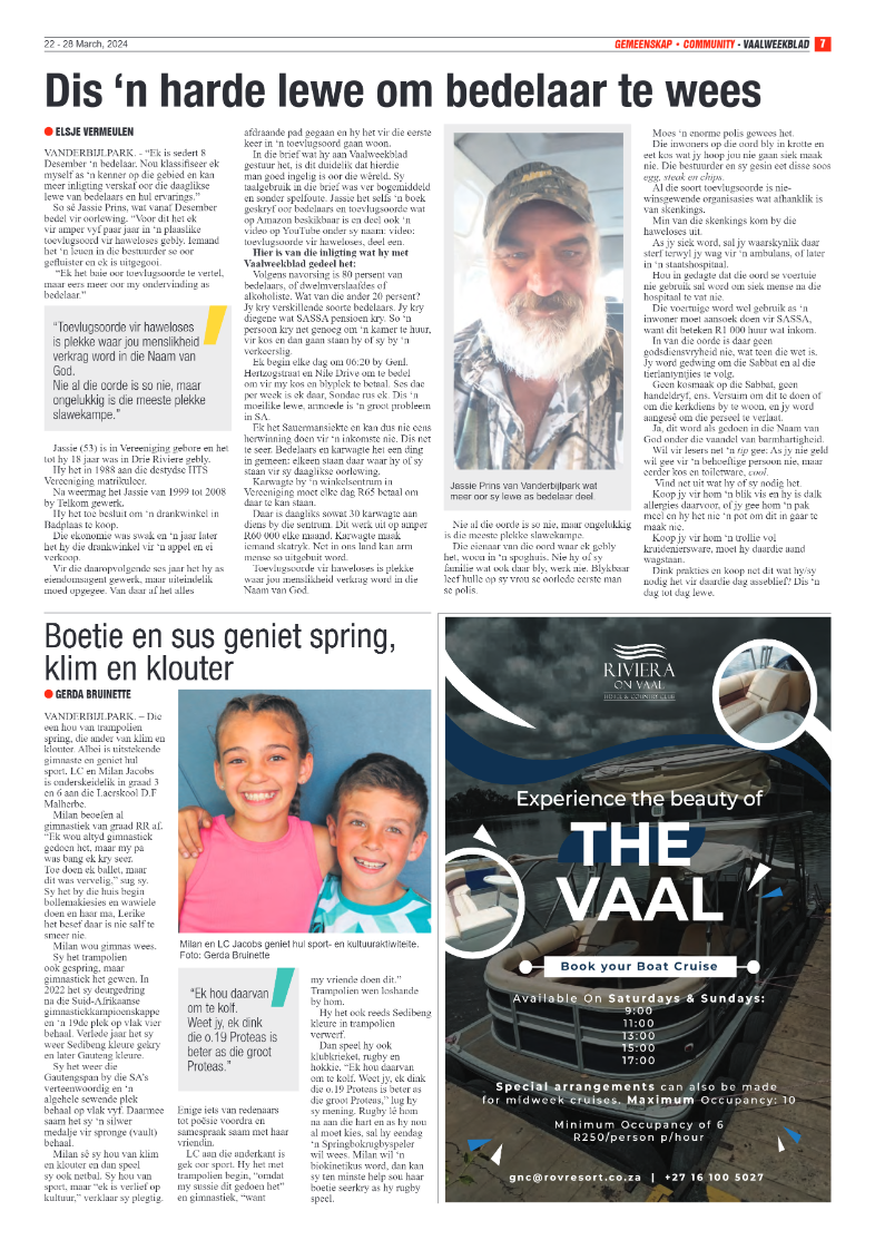 Vaalweekblad 22 – 28 March, 2024 page 7