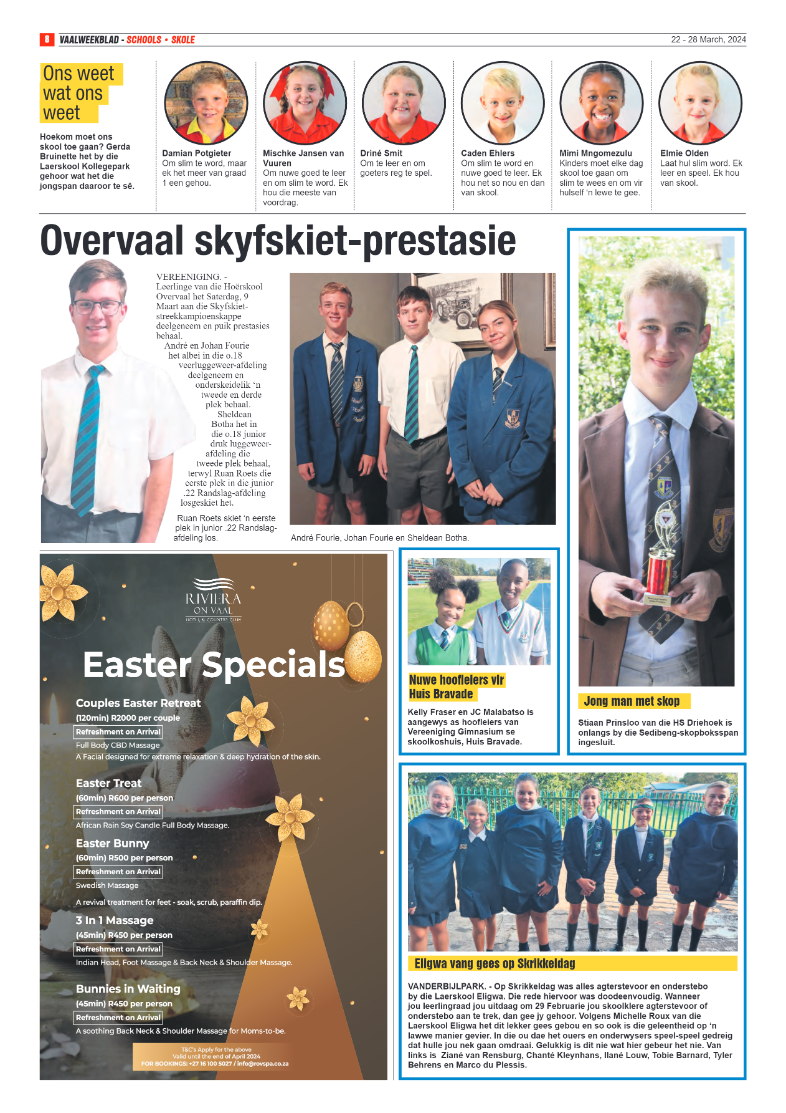 Vaalweekblad 22 – 28 March, 2024 page 8