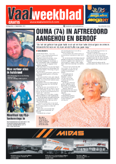 Vaalweekblad 29 Augustus – 4 September, 2025