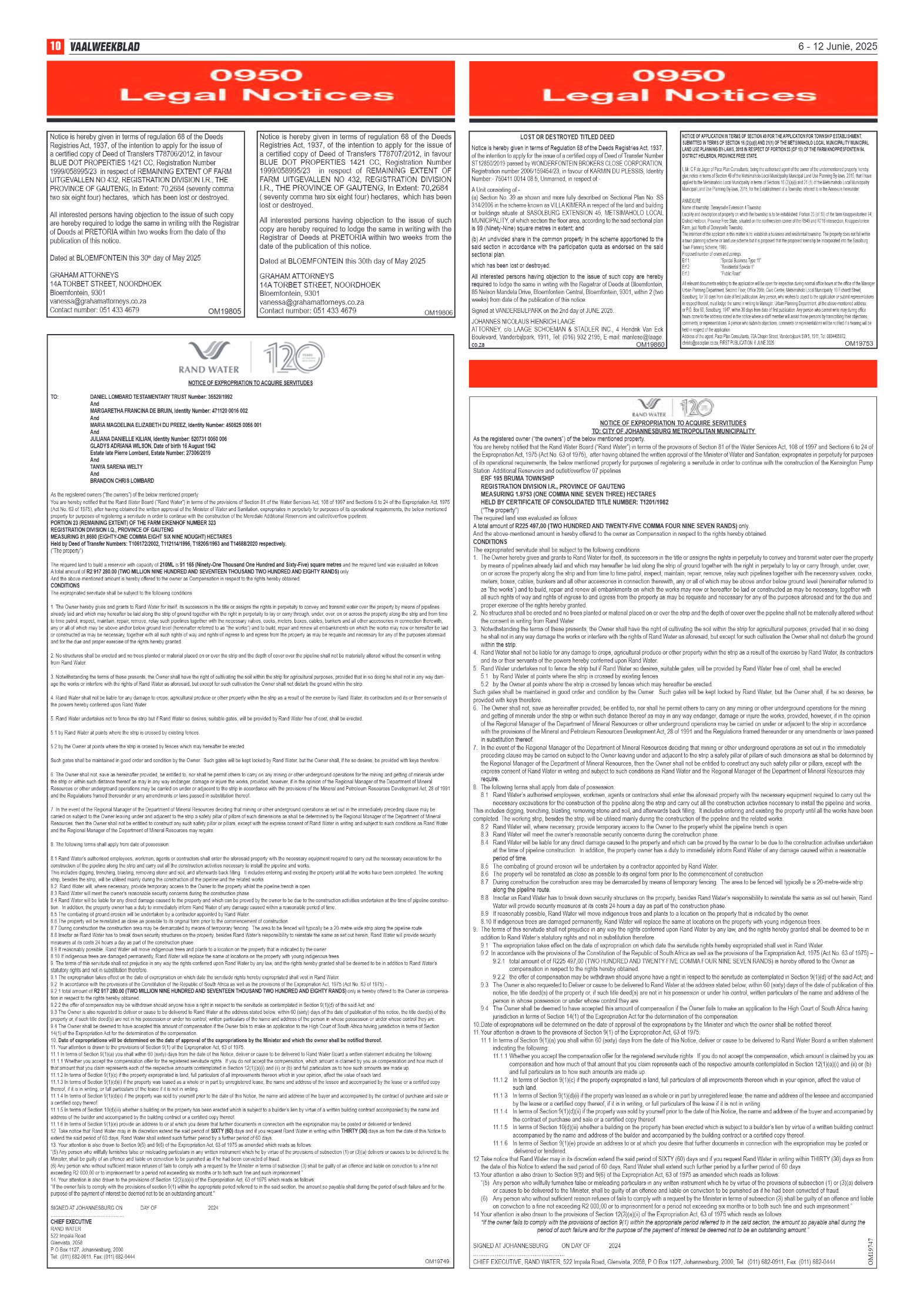 Vaalweekblad 6 – 12 Junie, 2025 page 10