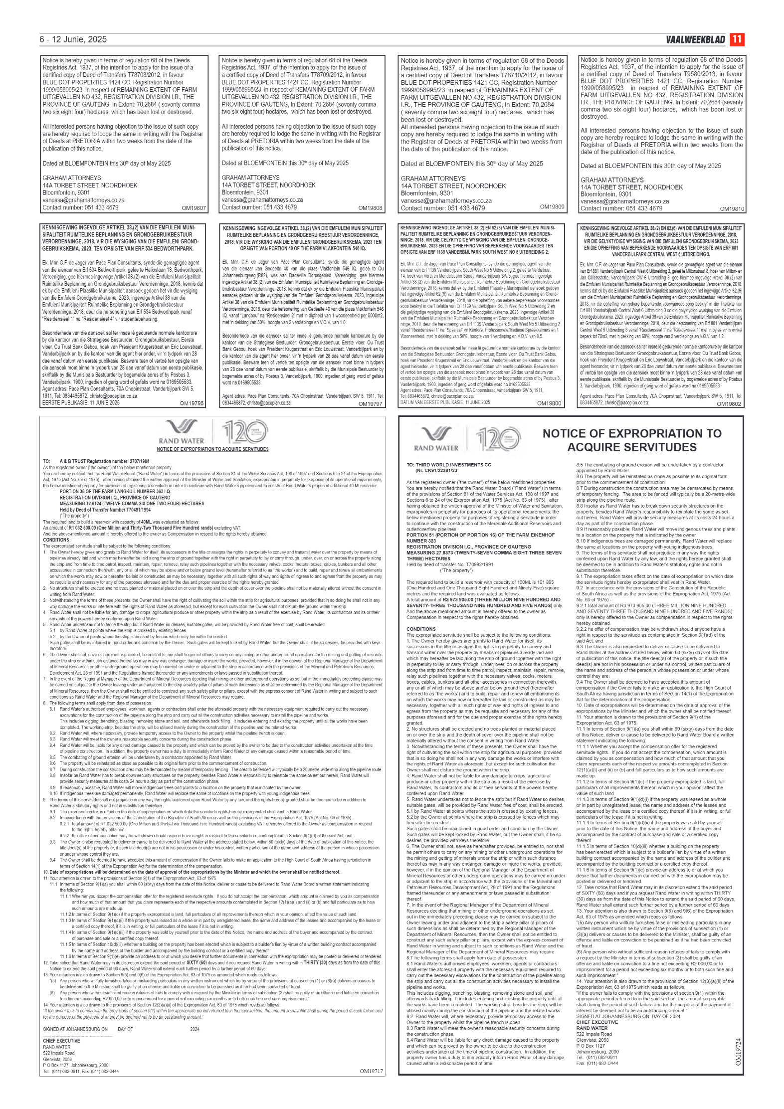 Vaalweekblad 6 – 12 Junie, 2025 page 11