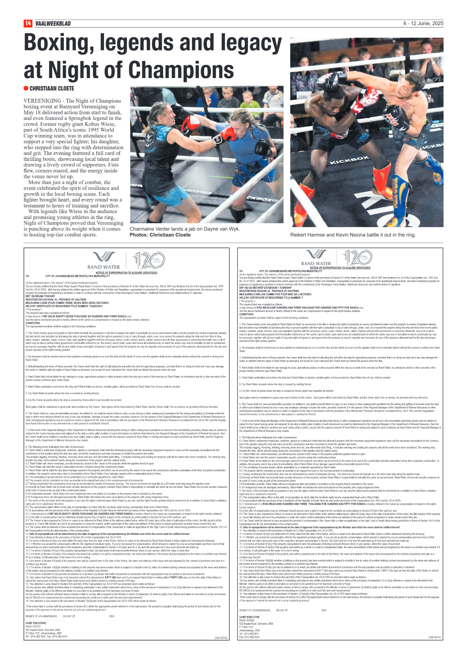 Vaalweekblad 6 – 12 Junie, 2025 page 14
