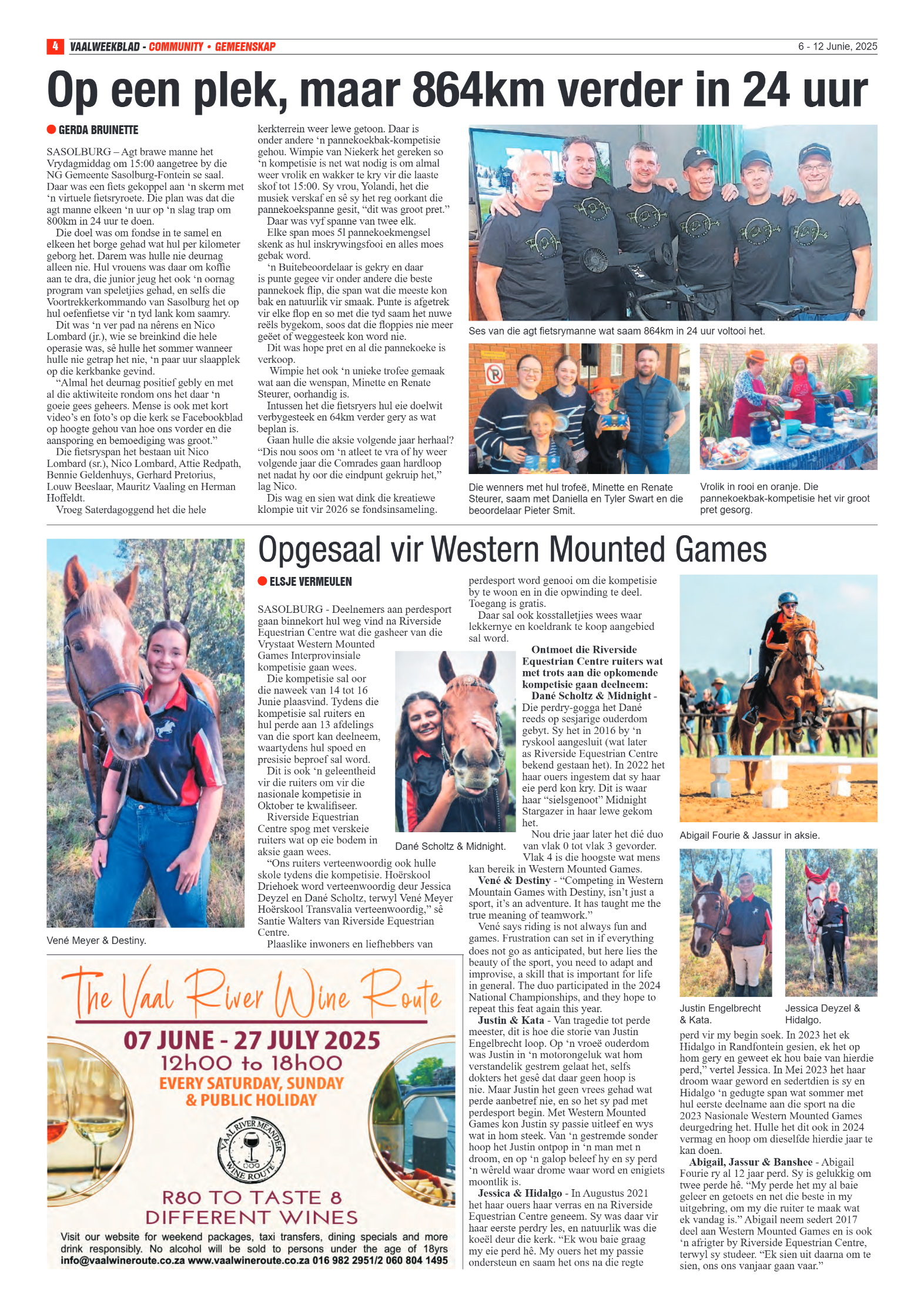 Vaalweekblad 6 – 12 Junie, 2025 page 4
