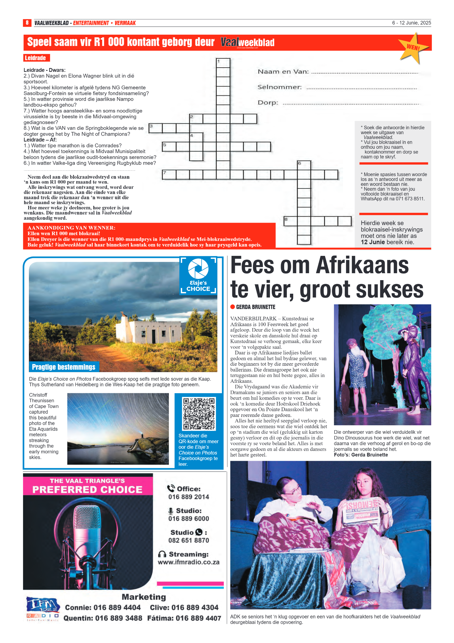 Vaalweekblad 6 – 12 Junie, 2025 page 8